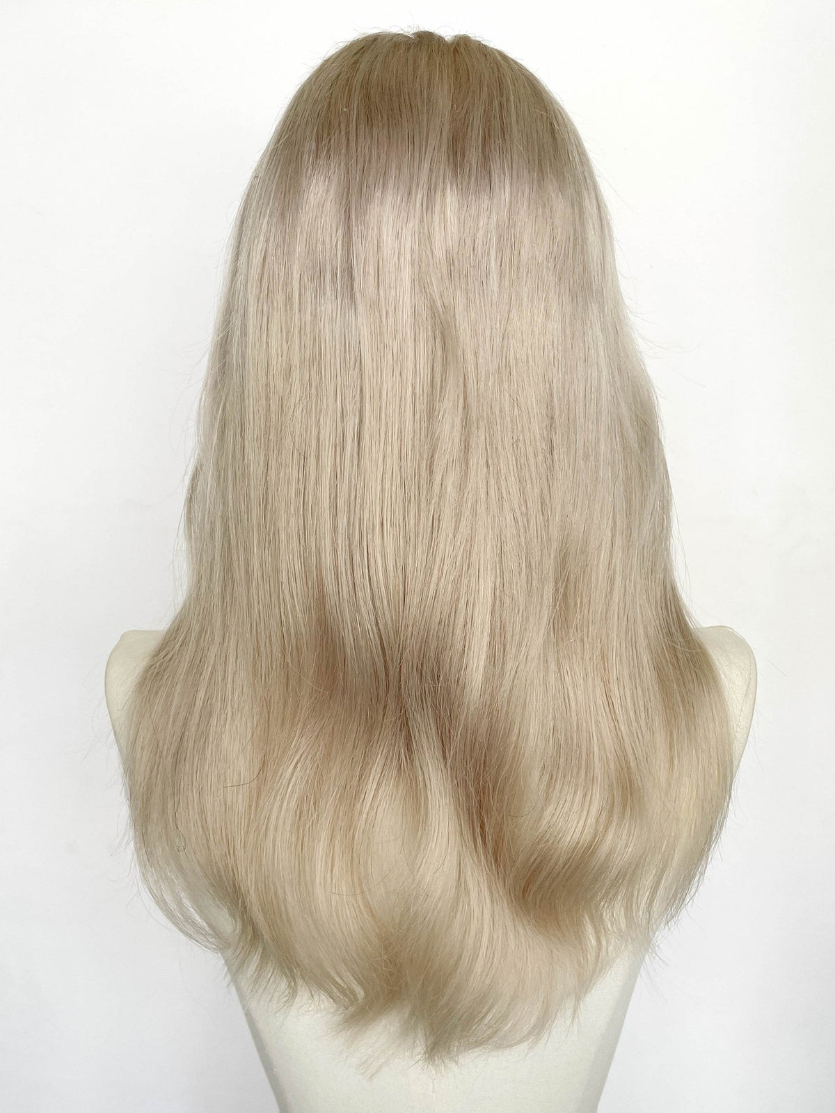 20" Long Straight Blonde Full Lace Remy Human Hair HHC180B