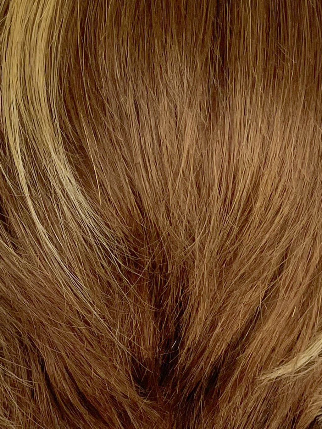 10" Short Straight Brown Mixed Blonde Lace Top Remy Human Hair HHC198