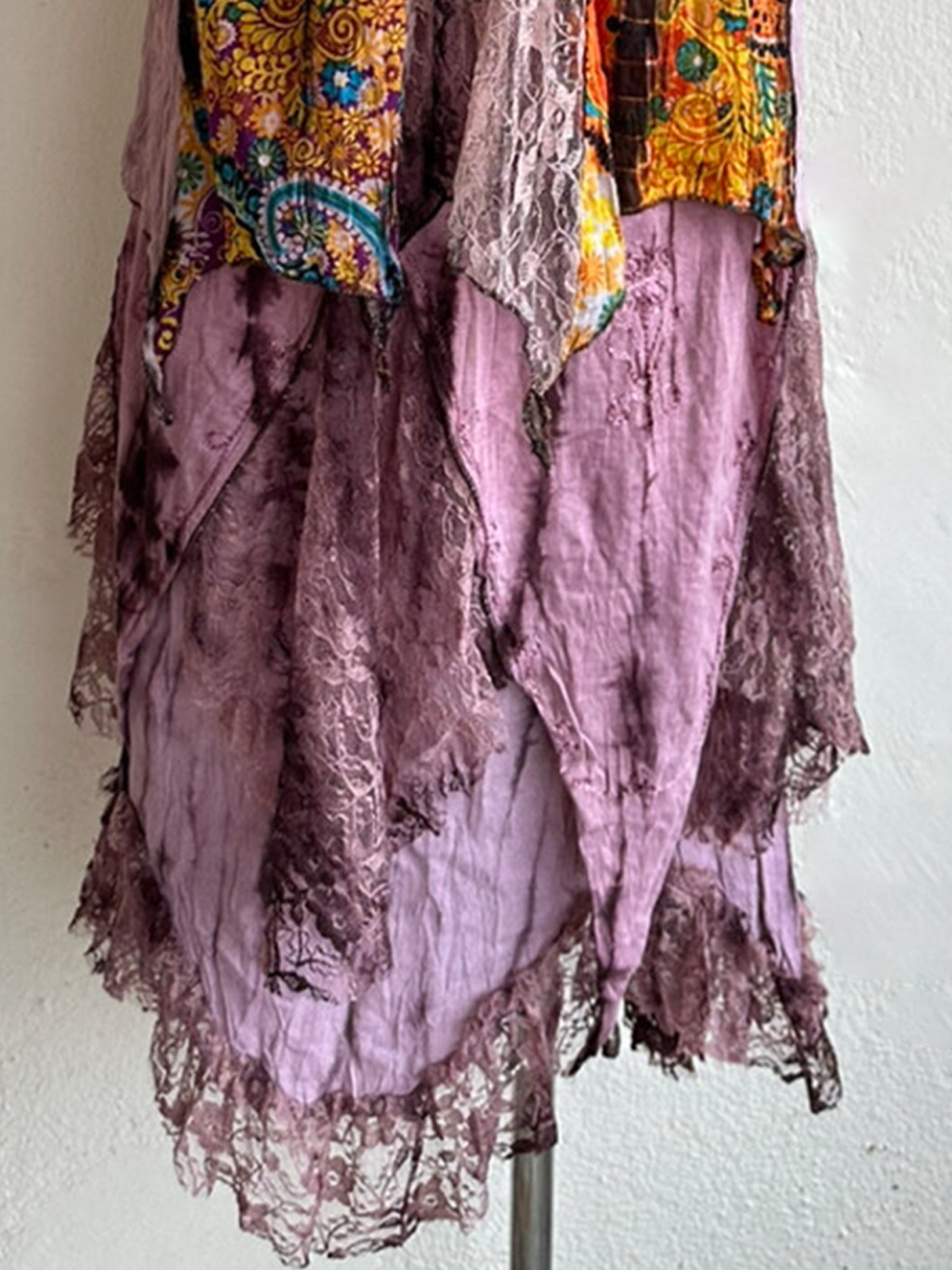 Nepal Dopamine Tie-Dye Hippie Fairy Maxi Dress XC004