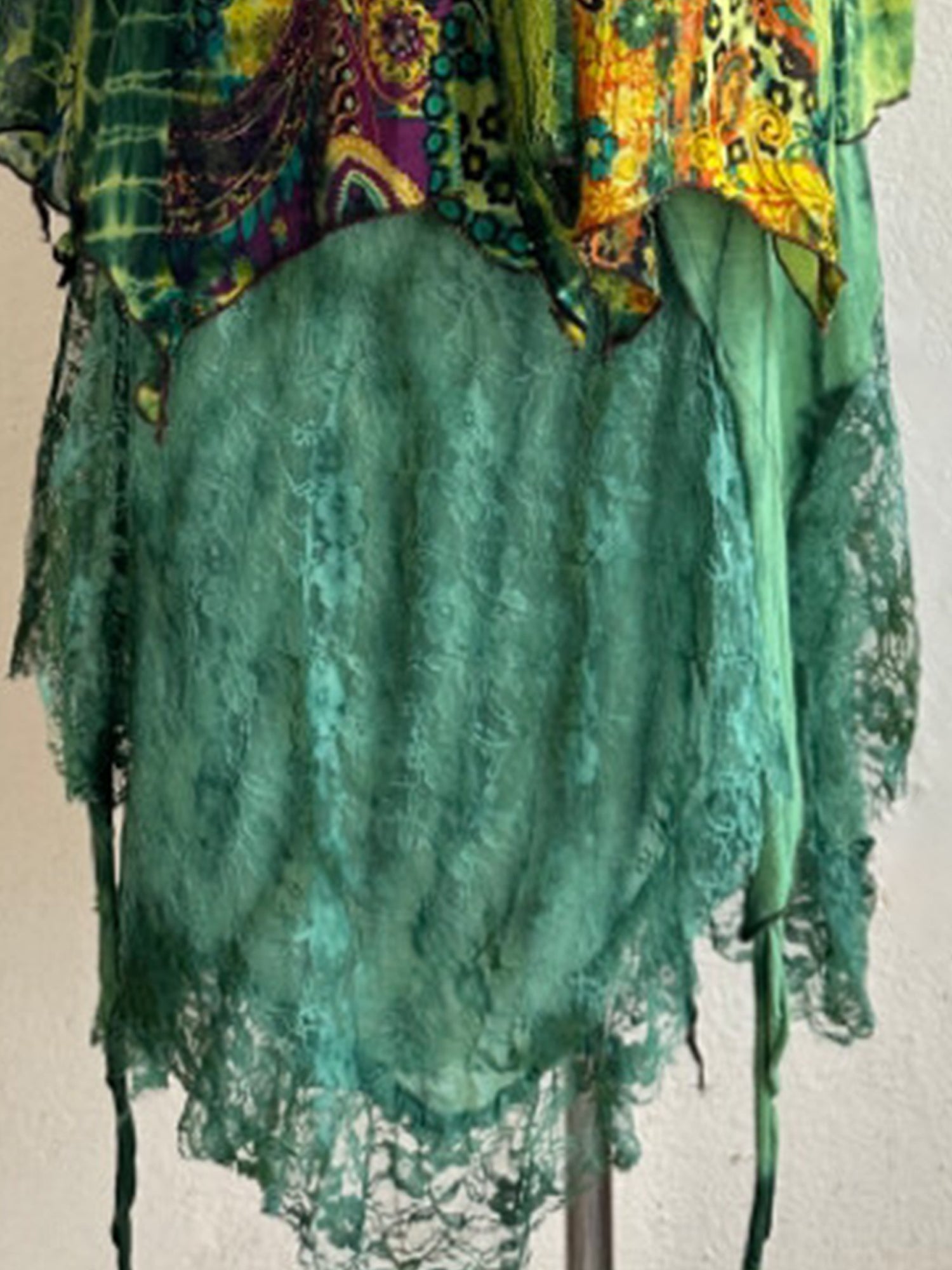 Nepal Dopamine Tie-Dye Hippie Fairy Maxi Dress XC004