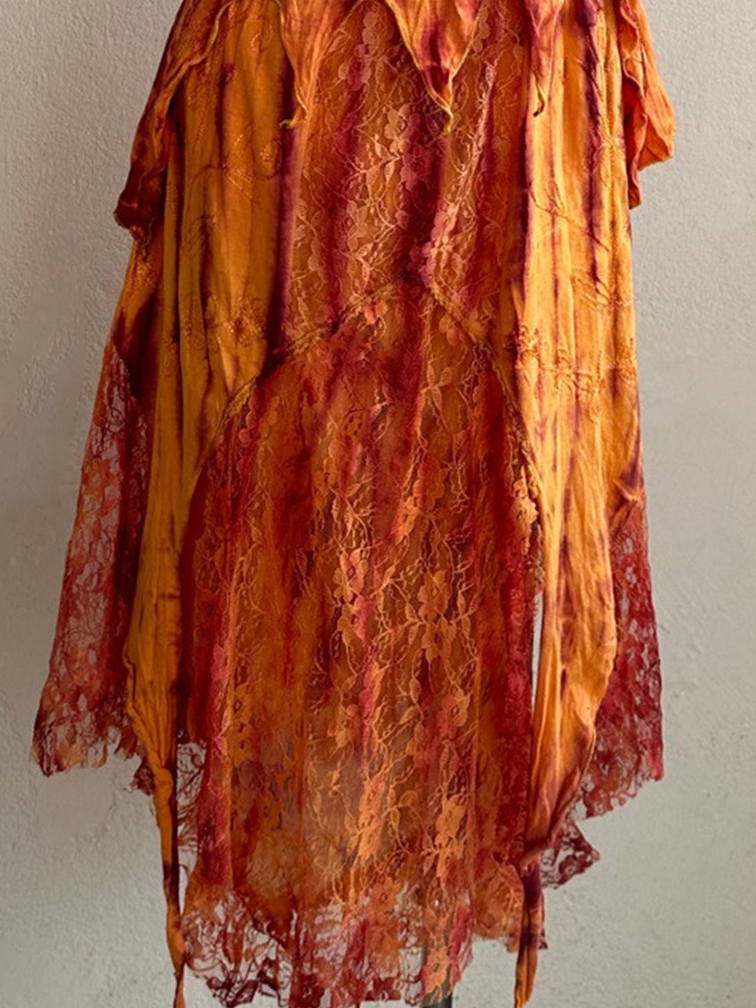 Nepal Handmade Tie-Dye Hippie Boho Maxi Dress XC007
