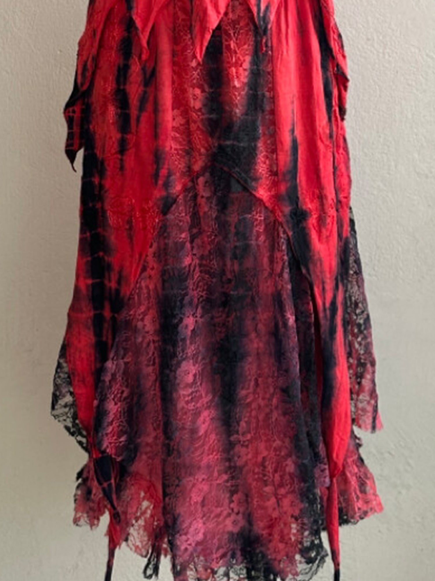 Nepal Handmade Tie-Dye Hippie Boho Maxi Dress XC007