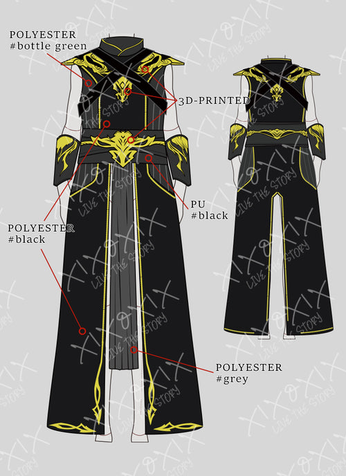 Baldur's Gate 3 Dark Urge Game Cosplay Costume CO100