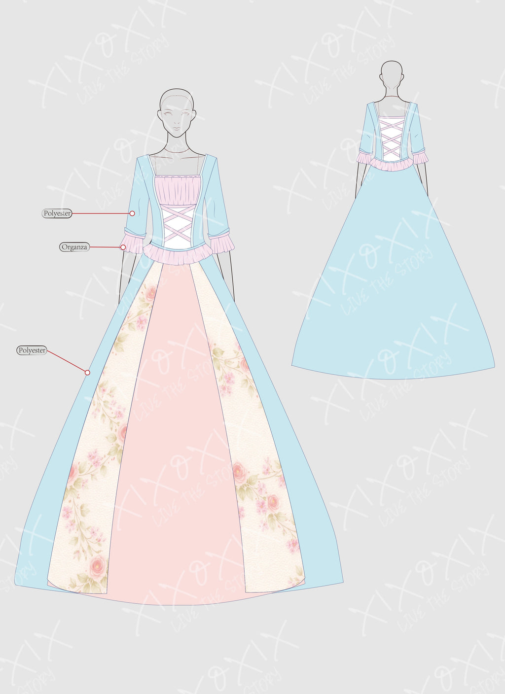 Barbie as the Princess and the Pauper Princess Erika Cosplay Costume CO112