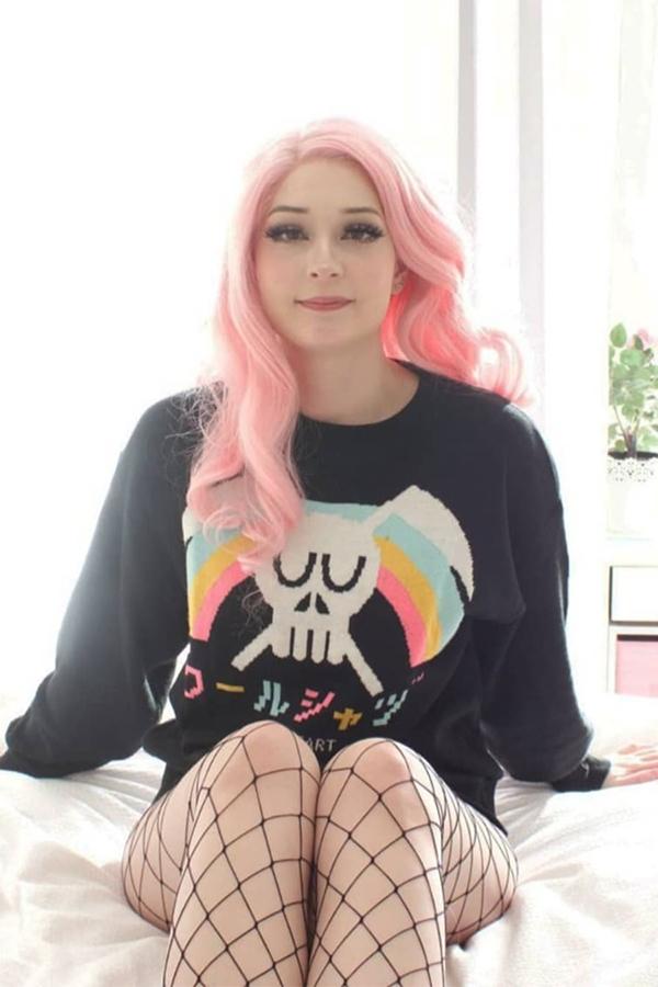26" Pink Lace Front Synthetic Hair Wig 20200 - StarLite Hair