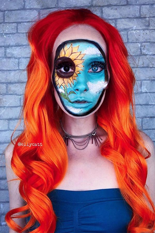 24" Mixed Orange Lace Front Synthetic Wig 20206 - StarLite Hair