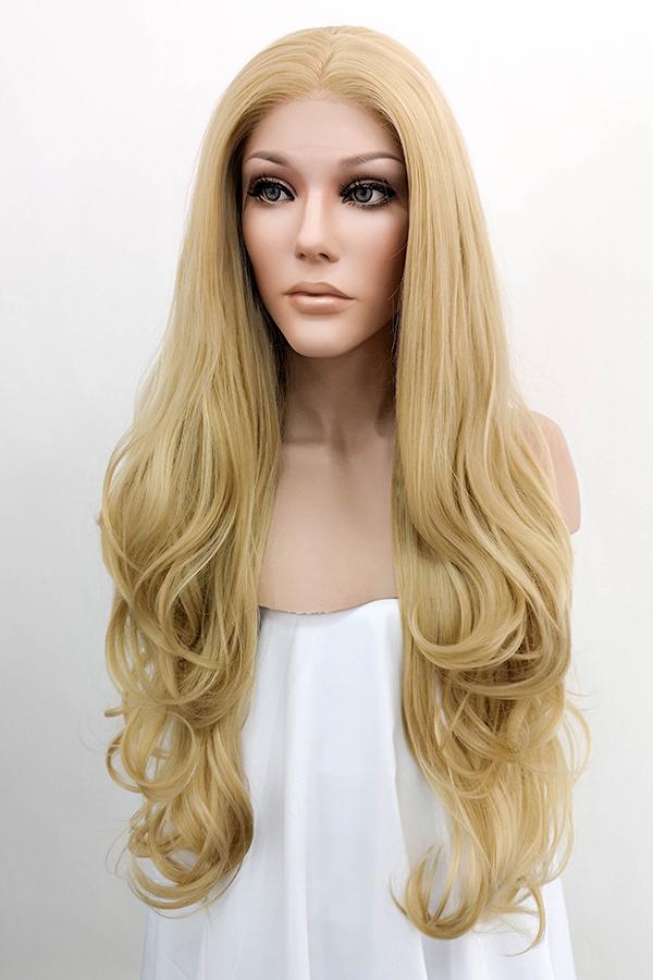 26" Mixed Blonde Lace Front Synthetic Wig 20148 - StarLite Hair