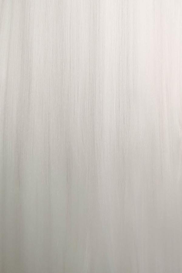 30" Pure White Yaki Lace Front Synthetic Wig 10011 - StarLite Hair