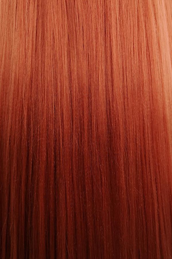 30" Auburn Yaki Lace Front Wig 10009