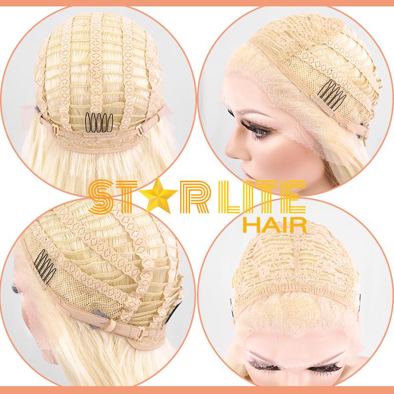 24" Mixed Orange Lace Front Synthetic Wig 20206 - StarLite Hair